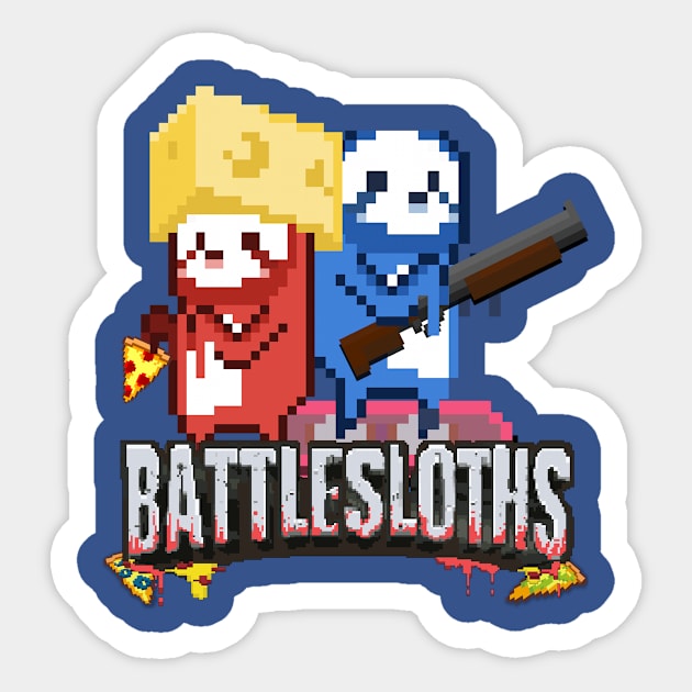 BATTLESLOTHS Sticker by InvisibleThrill